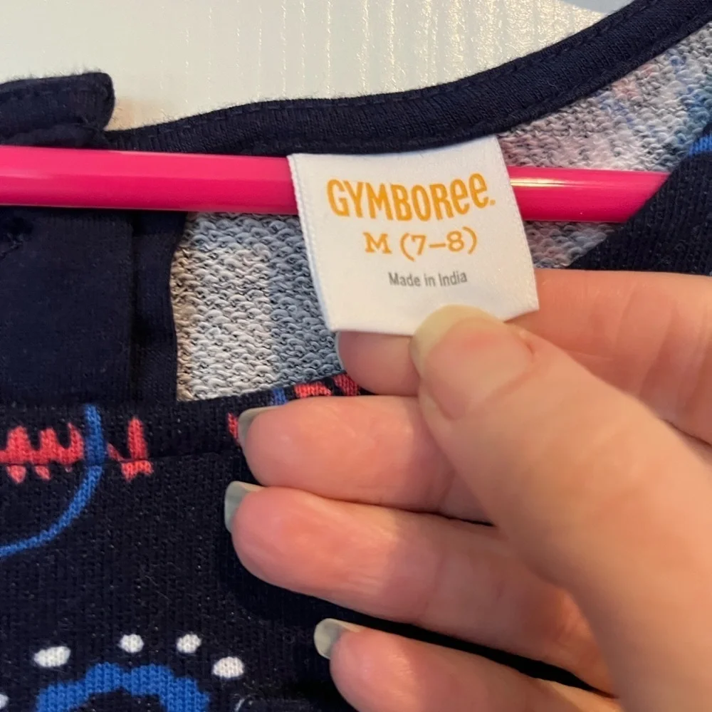 Gymboree size 7/8 Long sleeve dress